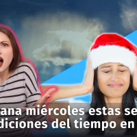 Mañana miércoles presencia de vaguada al N/O de la isla, pero no salga sin ver los detalles del pronóstico del tiempo para República Dominicana