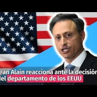 Jean Alain reacciona ante sanción de Estados Unidos por corrupción