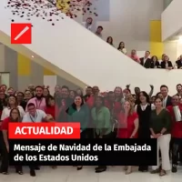 Mensaje de Navidad de la Embajada de los Estados Unidos