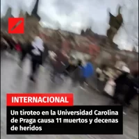 Un tiroteo en la Universidad Carolina de Praga causa 11 muertos y decenas de heridos