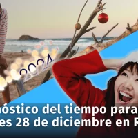 Este es el pronóstico del tiempo para mañana jueves 28 de diciembre en República Dominicana