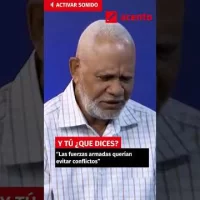 José Antonio Almonte Castro “Las fuerzas armadas querían evitar conflictos”