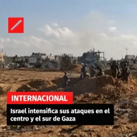 Israel intensifica sus ataques en el centro y el sur de Gaza