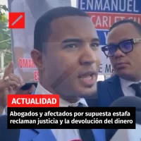 Abogados y afectados por supuesta estafa reclaman justicia y la devolución del dinero