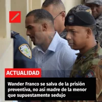 Wander Franco se salva de la prisión preventiva, no así madre de la menor que supuestamente sedujo