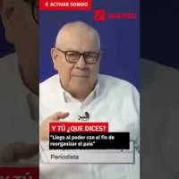 Gautreaux Piñeyro “Llego al poder con el fin de reorganizar el país”  #acentotv