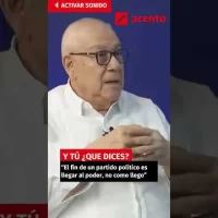 Gautreaux Piñeyro “El fin de un partido político es llegar al poder, no como llego”