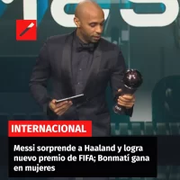 Messi sorprende a Haaland y logra nuevo premio de FIFA; Bonmatí gana en mujeres