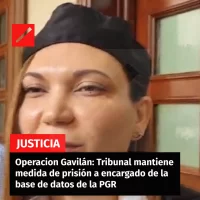 Operacion Gavilán- Tribunal mantiene  medida de prisión a encargado de la  base de datos de la PGR