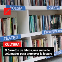 El Carretón de Libros, una suma de voluntades para promover la lectura