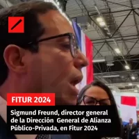 Sigmund Freund, director general de la Dirección  General de Alianza Público-Privada, en Fitur 2024