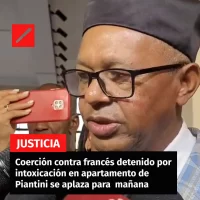 Coerción contra francés detenido por intoxicación en apartamento de Piantini se aplaza para mañana