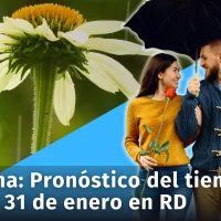 Clima: Pronóstico del tiempo para hoy miércoles 31 de enero en República Dominicana