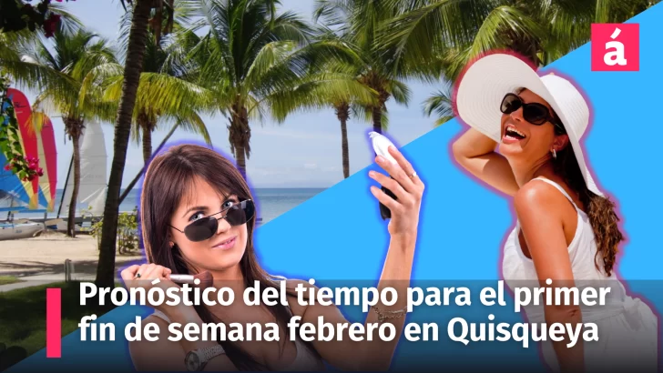Pronóstico del tiempo para el primer fin de semana de febrero en República Dominicana