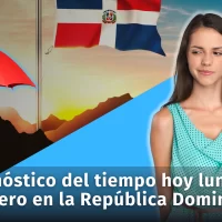 Cambios en el pronóstico del tiempo para hoy lunes 5 de febrero en la República Dominicana