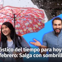Pronóstico del tiempo para hoy martes 6 de febrero: Salga con sombrillas