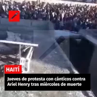 Jueves de protesta con cánticos contra Ariel Henry tras miércoles de muerte