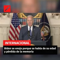 Biden se enoja porque se habla de su edad  y pérdida de la memoria