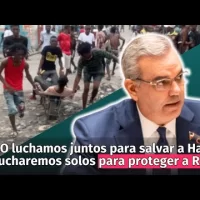 Advierte Abinader sobre Haití: “lucharemos solos para proteger a RD”