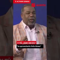 Tony Peña Guaba “Se aprovecharón Peña Gómez”  #acentotv