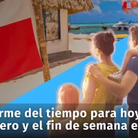 Informe del tiempo para hoy y el fin de semana en la República Dominicana