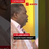 Tony Peña Guaba “Le guardo respeto a Balaguer”  #acentotv