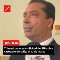Tribunal conocerá solicitud del MP sobre  caso Jairo González el 12 de marzo
