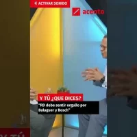 Eduardo Selman “RD debe sentir orgullo por Balaguer y Bosch”  #acentotv