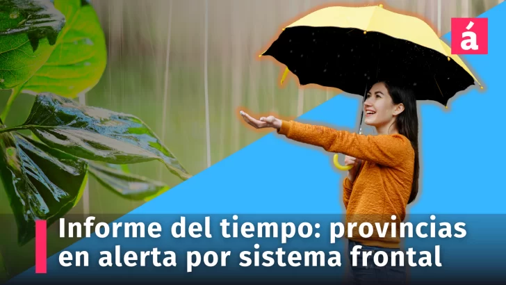 Informe del tiempo de hoy lunes en la República Dominicana: provincias en alerta por sistema frontal