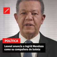 Leonel anuncia a Ingrid Mendoza como su compañera de boleta