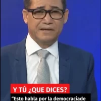 Eddy Olivares “Esto habla por la democracia de los dominicanos”