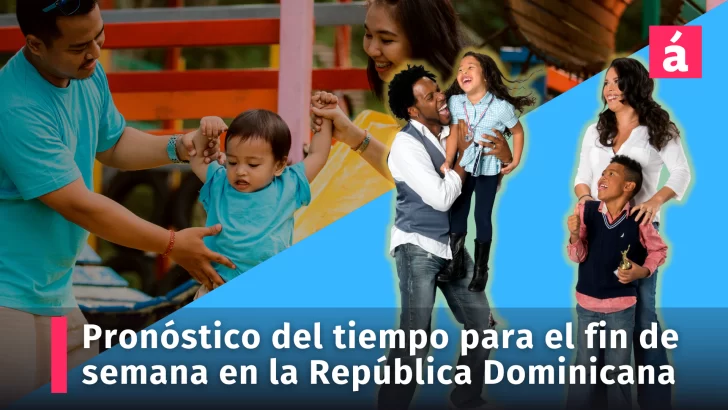 Pronóstico del tiempo para el fin de semana en la República Dominicana