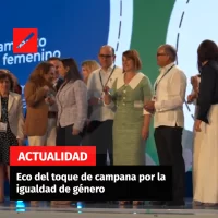 Eco del toque de campana por la igualdad de género