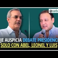 ANJE auspicia debate de candidatos presidenciales solo con Abel, Leonel y Luis