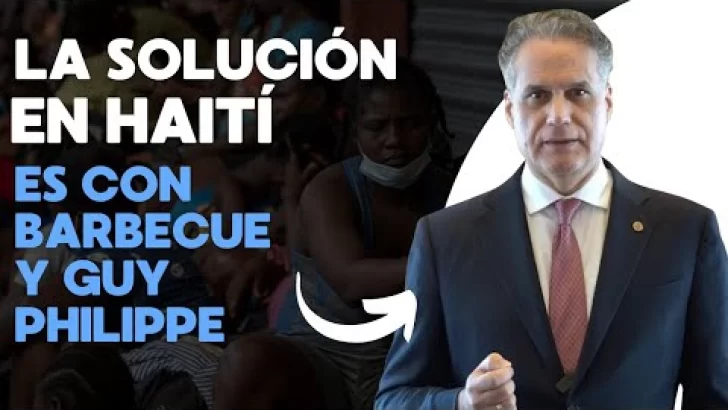 Espinal Báez dice en Haití tienen que buscar la solución a la crisis con Barbecue y Guy Philippe