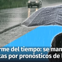 Informe del tiempo en la República Dominicana: se mantiene alertas por pronósticos de lluvias