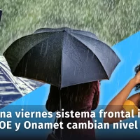 Informe del tiempo: mañana viernes sistema frontal incide en la República Dominicana