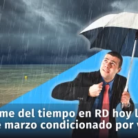 Clima: el informe del tiempo hoy lunes 25 de marzo estará condicionado por vaguada en República Dominicana