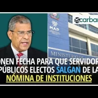 MAP pone fecha para que servidores públicos electos salgan de la nómina de instituciones
