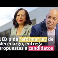 UED pide reformar ley de Mecenazgo, entrega propuestas a candidatos