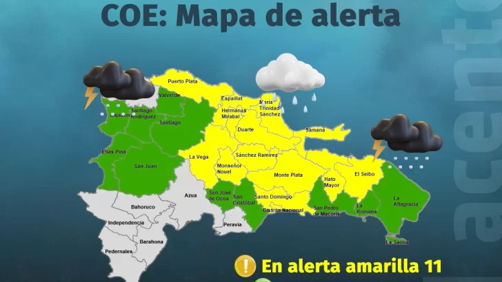 COE Mapa de alerta