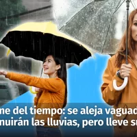 Informe del tiempo para mañana en la República Dominicana: vaguada sale lentamente del país pero no deje su paraguas