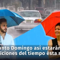 En Santo Domingo así estarán las condiciones del tiempo ésta semana (actualizado 25/04/2024)