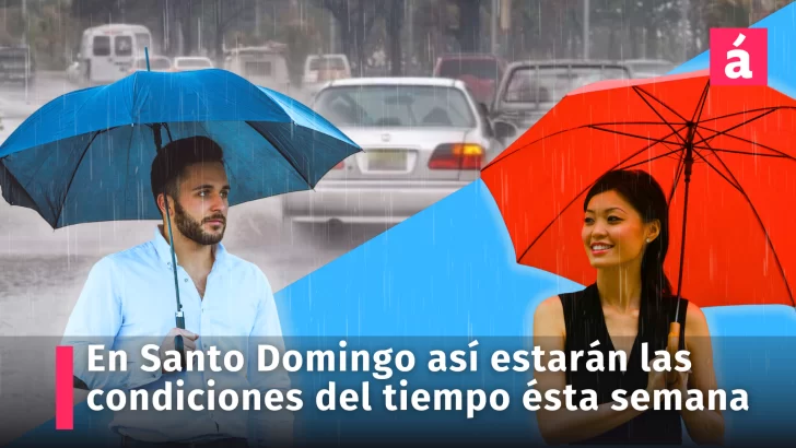 En Santo Domingo así estarán las condiciones del tiempo ésta semana (actualizado 25/04/2024)