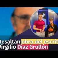 Resaltan obra del escritor Virgilio Díaz Grullón