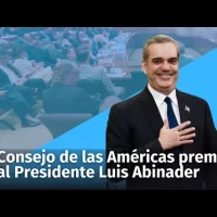Presidente Abinader recibe premio del Consejo de las Américas