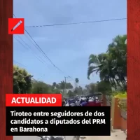 Tiroteo entre seguidores de dos candidatos a diputados del PRM en Barahona