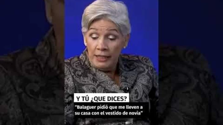 Xiomara Herrera “Balaguer pidió que me lleven a su casa con el vestido de novia” #acentotv