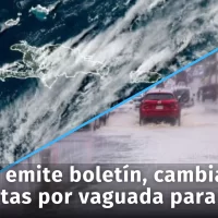 Boletín del COE con las alertas meteorológicas de hoy sábado 25 de mayo