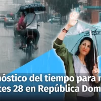 Pronóstico del tiempo para mañana martes 28 de mayo en la República Dominicana